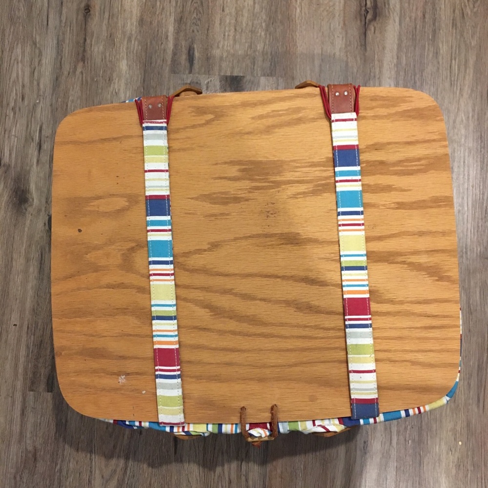 Longaberger Larger Picnic Basket #10324 / 2007 - Picture 3 of 16